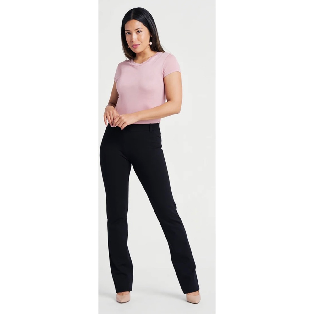 BETBRAND Straight Leg Dress Pants